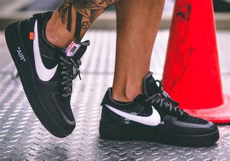 fake off white air force 1 black
